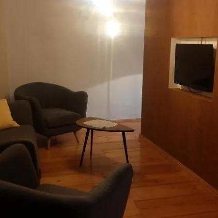 Apartment Und Dreibeiniger Hund *